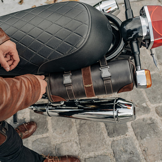 Cylindrical Saddlebag - Aviator