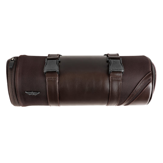 Cylindrical Satchel - Brown