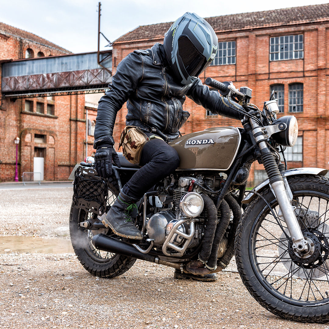 Leg Bag Sacoche De Cuisse Moto En Cuir Sacoche Jambe Moto Cuir